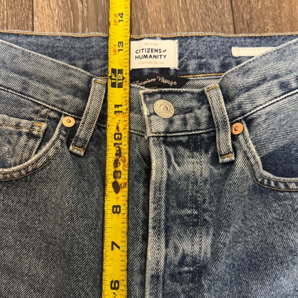 Citizens of Humanity Sabine Jeans Women's 25 High Rise Straight Denim 1966-769 - Picture 13 of 16